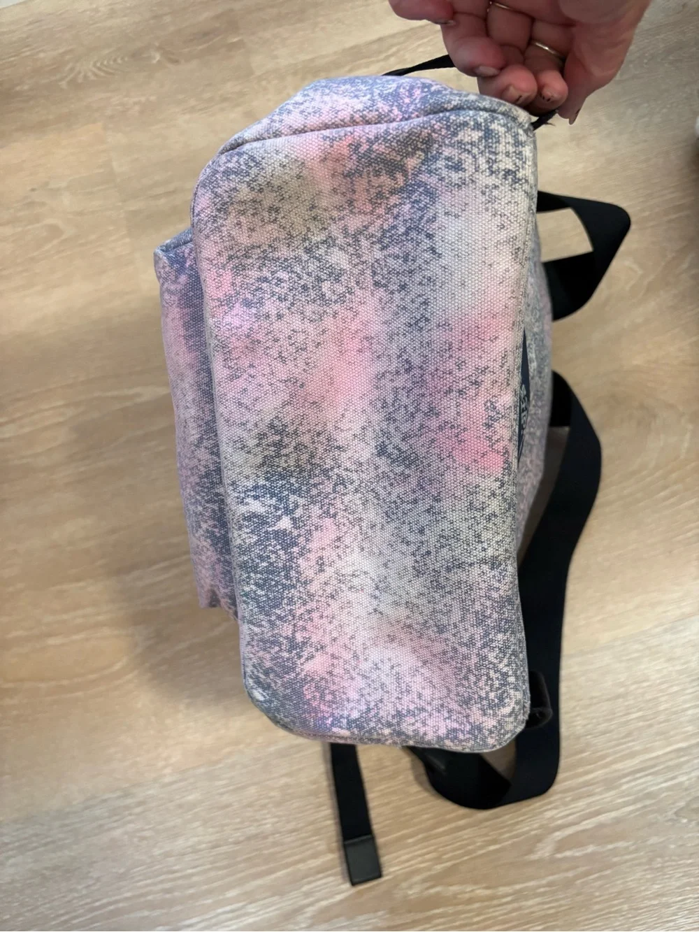 Marc Jacobs THE BACKPACK custom Pink Marble Splatter